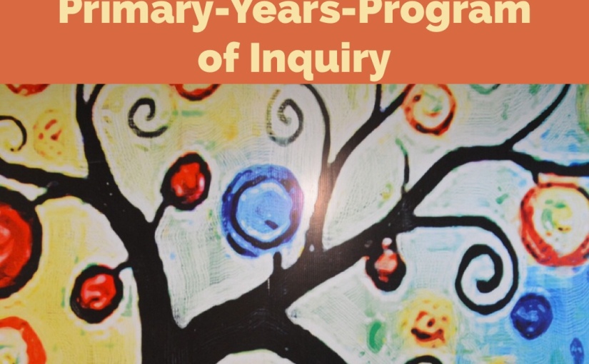 How I would organize a Primary-Years-Program of Inquiry
